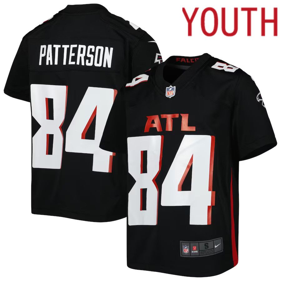 Youth Atlanta Falcons 84 Cordarrelle Patterson Nike Black Alternate Game NFL Jersey